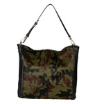 Asia Borsa a spalla da donna Vera pelle 05475-MILITARE Gave Lux
