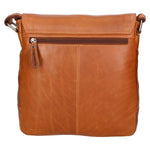 Borsa a tracolla da uomo 100% vera pelle HILB-3076-CUOIO Hill Burry