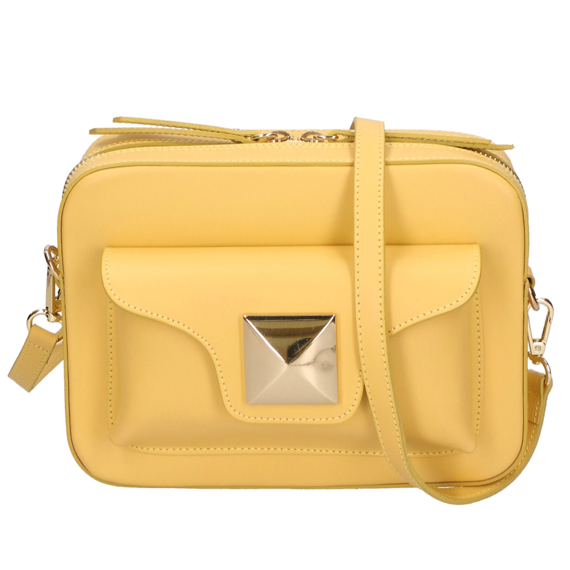 Ilenia Borsa a tracolla da donna 100% pelle 06013-L264 DESERTO Gave Lux