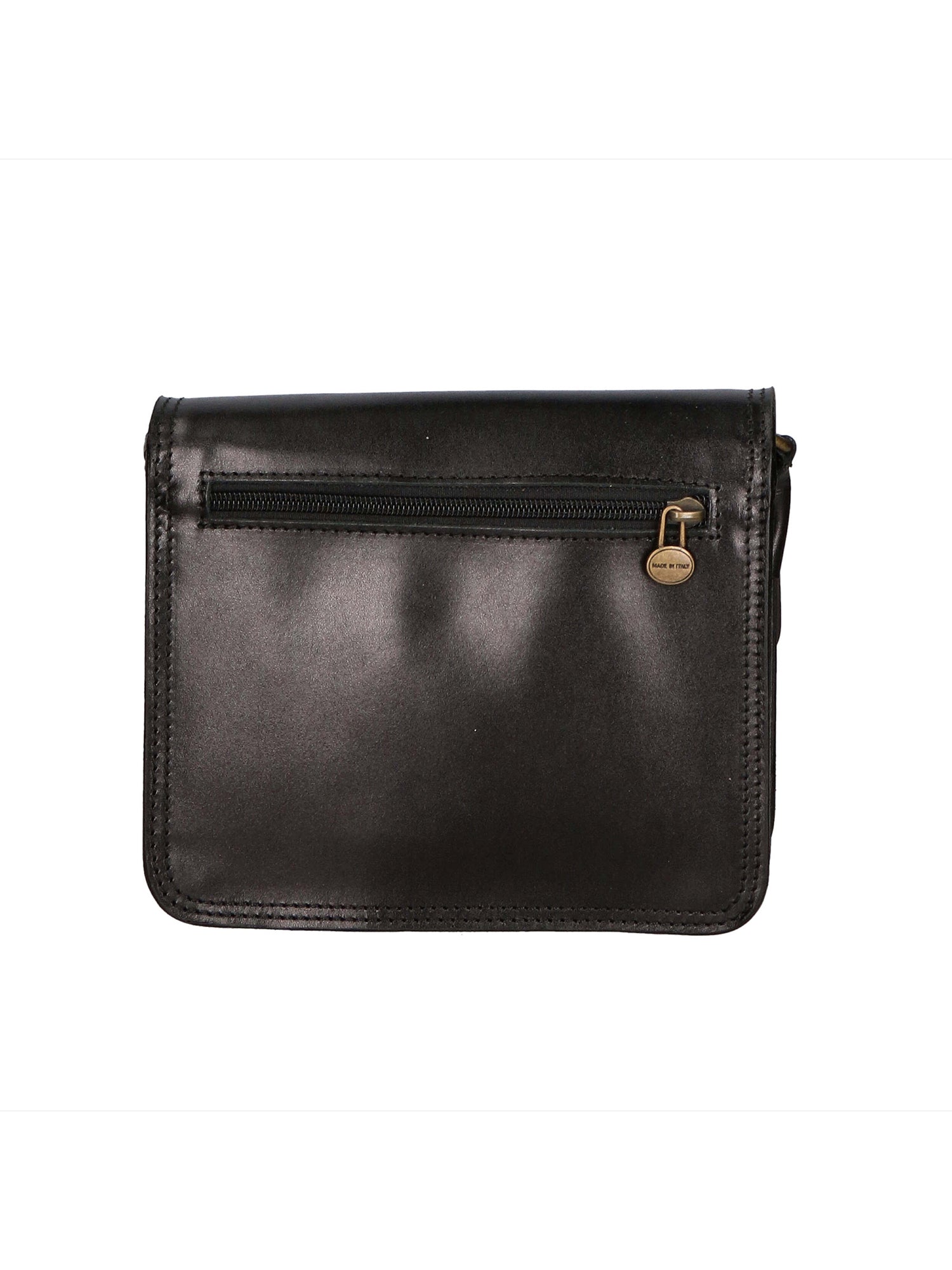 Bibiana Borsa a tracolla da donna Vera pelle 10018 1107-NERO BLACK Gave Lux