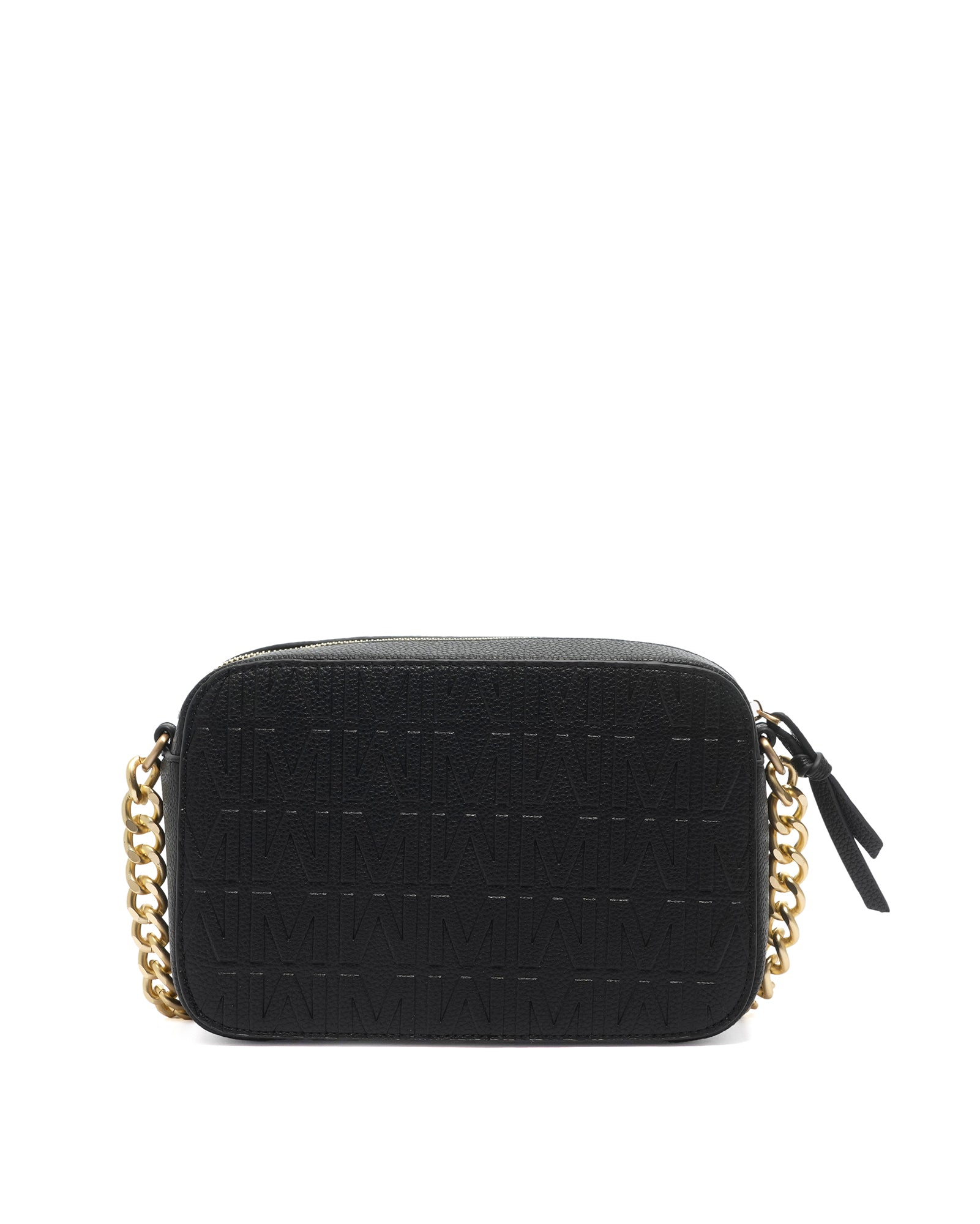 Borsa a tracolla da donna 100% poliuretano FANNIE-NY-BLACK-GOLD Marc Ellis