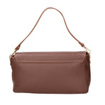 Walda Borsa a spalla da donna Vera pelle 06868-D223 cioccolato Gave Lux