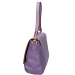Walda Borsa a spalla da donna Vera pelle 06868-D87 VIOLET Gave Lux