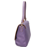 Walda Borsa a spalla da donna Vera pelle 06868-D87 VIOLET Gave Lux