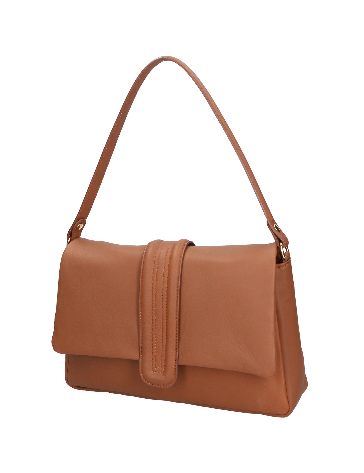 Jasmine Borsa a spalla da donna Vera pelle 06496-S17 CUOIO SCURO Gave Lux