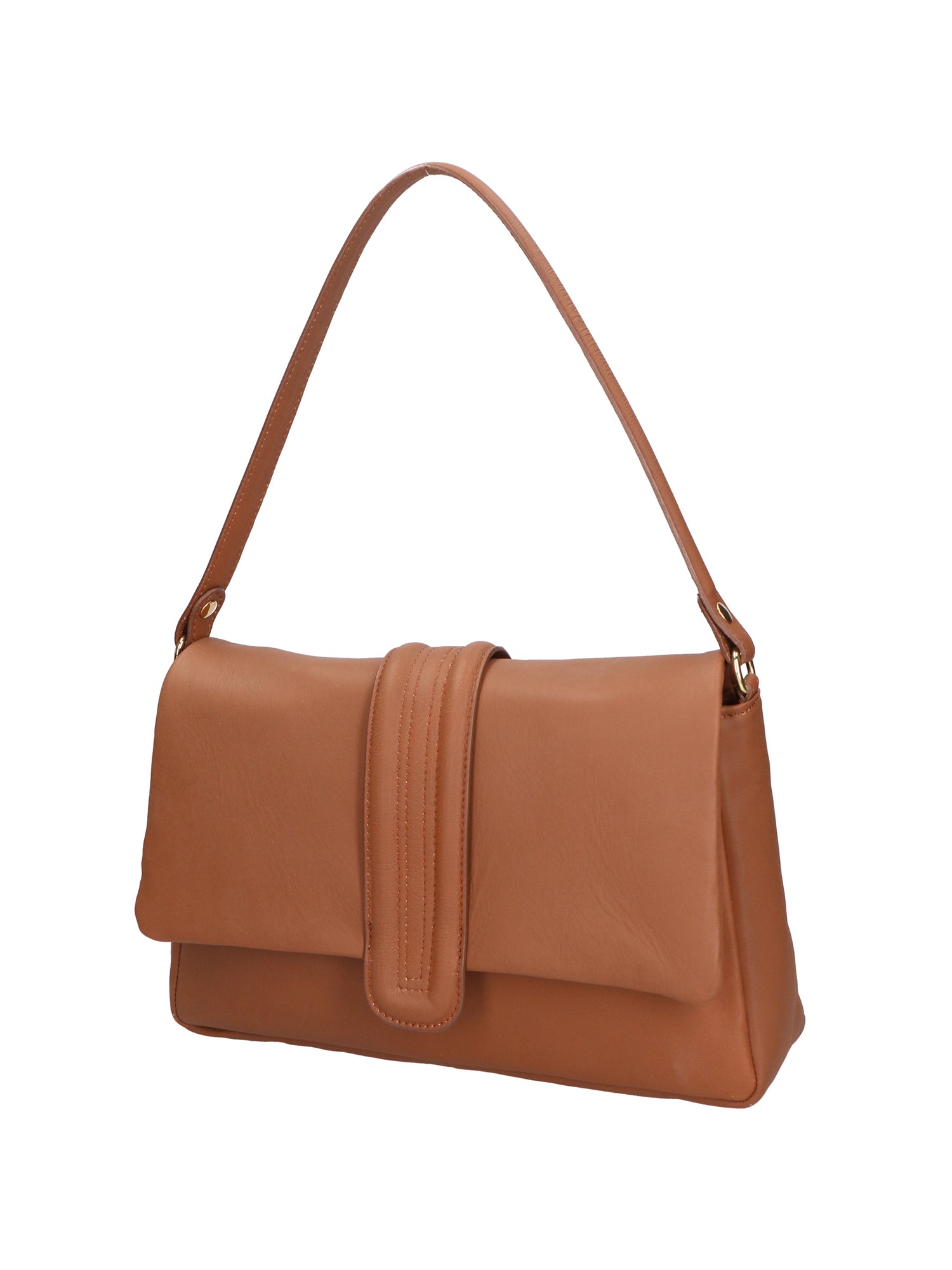 Jasmine Borsa a spalla da donna Vera pelle 06496-S17 CUOIO SCURO Gave Lux