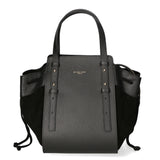 Borsa a mano da donna Vera pelle e suede MYB-8032-FW-NERO My Best Bag