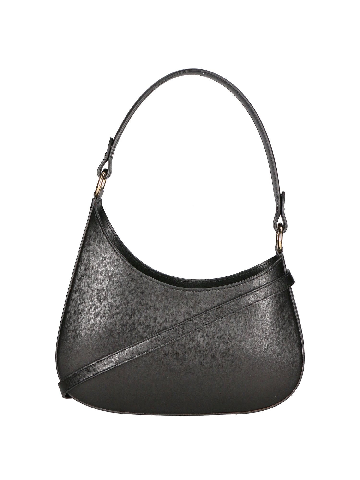 Borsa a spalla da donna Vera pelle MYB-05254-SS-NERO B28 My Best Bag
