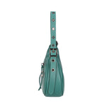 Loredana Borsa a spalla da donna Vera pelle 06548-PAVONE Gave Lux