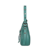 Loredana Borsa a spalla da donna Vera pelle 06548-PAVONE Gave Lux