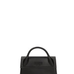 Borsa a mano da donna 100% gomma FLAT ARROW 24-BLACK-LIGHT GOLD Marc Ellis