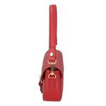 Viktoria Borsa a spalla da donna Vera pelle 06526-D10 ROSSO SCURO Gave Lux