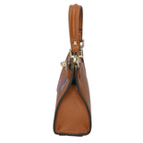 Noel Borsa a mano da donna Vera pelle 04265-D17 CUOIO SCURO DARK COGNAC Gave Lux