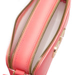 Borsa a spalla da donna 100% PVC FLAT MARC-PINK Marc Ellis