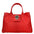 Ascoli Borsa a mano da donna Pelle stampata cocco 7718-ROSSO RED Gave Lux
