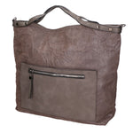Rosalia Borsa a mano da donna Ecopelle LK0231-GREY Gave Lux