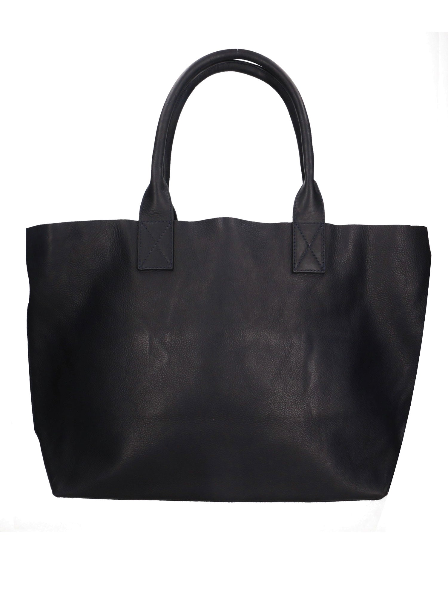 Morea Borsa Shopper da donna Vera Pelle 518907-D26 BLU SCURO Gave Lux