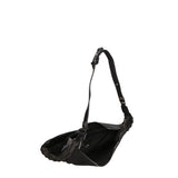Silvana Elite Borsa a spalla donna Misto nylon e pelle LK0265-NERO Gave Lux