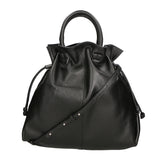 Giada Borsa a mano da donna 100% pelle 05837-D28 NERO Gave Lux