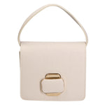 Borsa a tracolla da donna 100% pelle MYB-8035-FW-S03 LATTE My Best Bag
