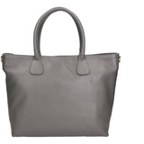 Sylvie Unisex Handbag in Genuine Leather Made in Italy 34x30x9 cm