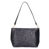 Lorelei Borsa a spalla da donna Vera pelle croco 06498-013 BLU NAVY Gave Lux