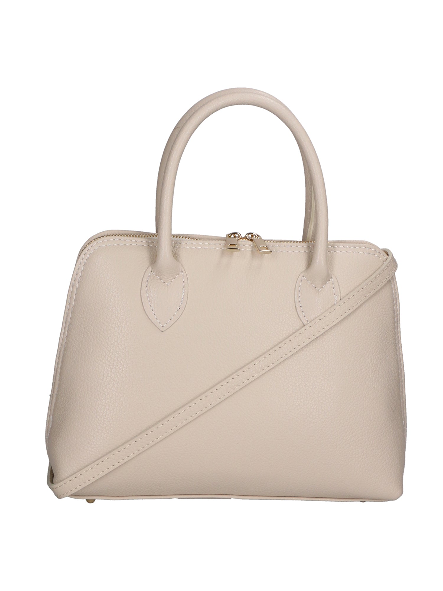 Kloe Borsa a mano da donna 100% pelle 3349-LATTE Gave Lux