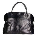 Borsa a mano da donna 100% vera pelle MYB-6013-FW-707 NERO My Best Bag