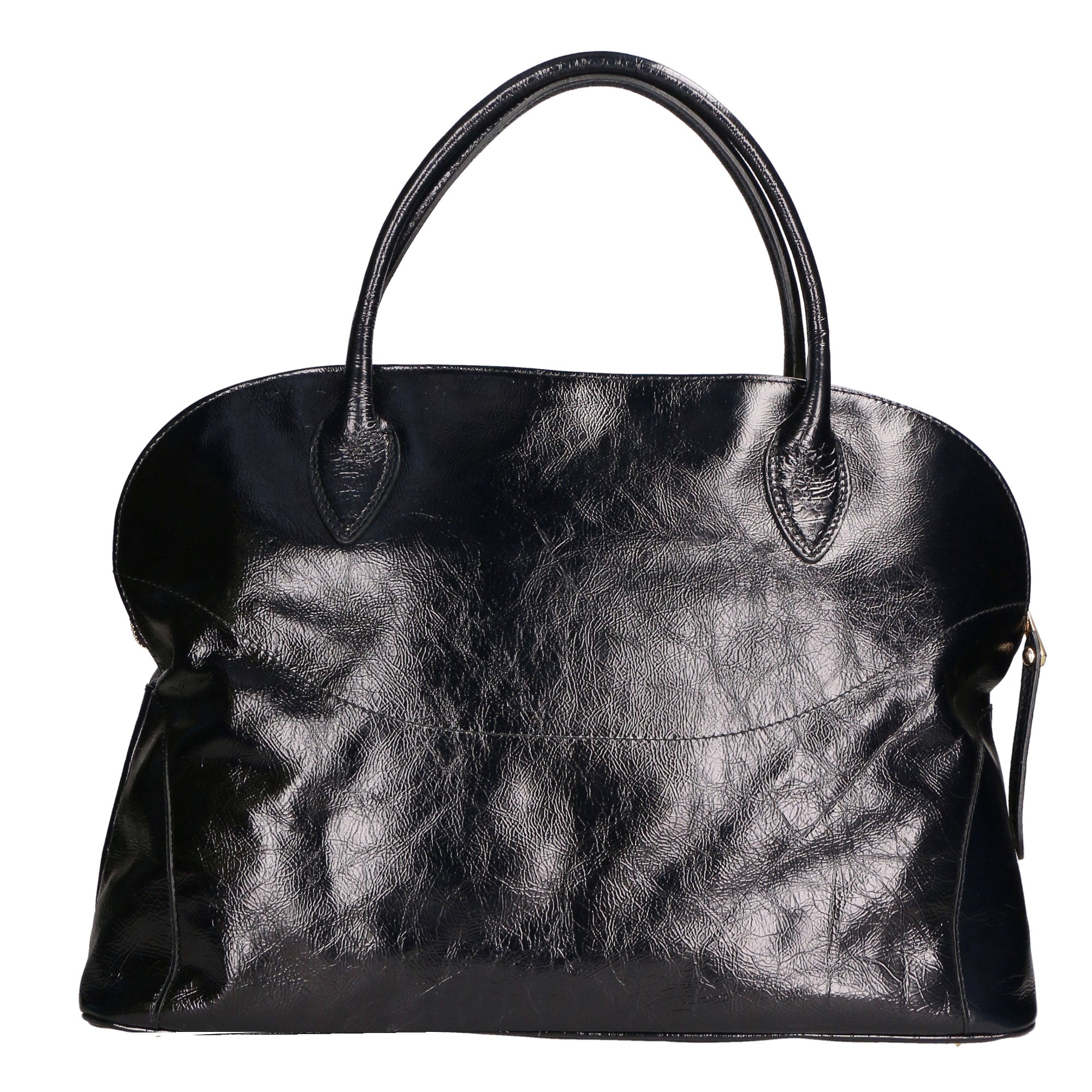 Borsa a mano da donna 100% vera pelle MYB-6013-FW-707 NERO My Best Bag