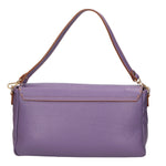 Walda Borsa a spalla da donna Vera pelle 06868-D87 VIOLET Gave Lux