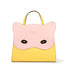 Arancia Borsa a mano da donna 100% pelle 8969-GIALLO+ROSA Gave Lux