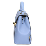 Giuditta Borsa a mano da donna 100% pelle 05937-L220 AZZURRO Gave Lux