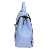 Giuditta Borsa a mano da donna 100% pelle 05937-L220 AZZURRO Gave Lux