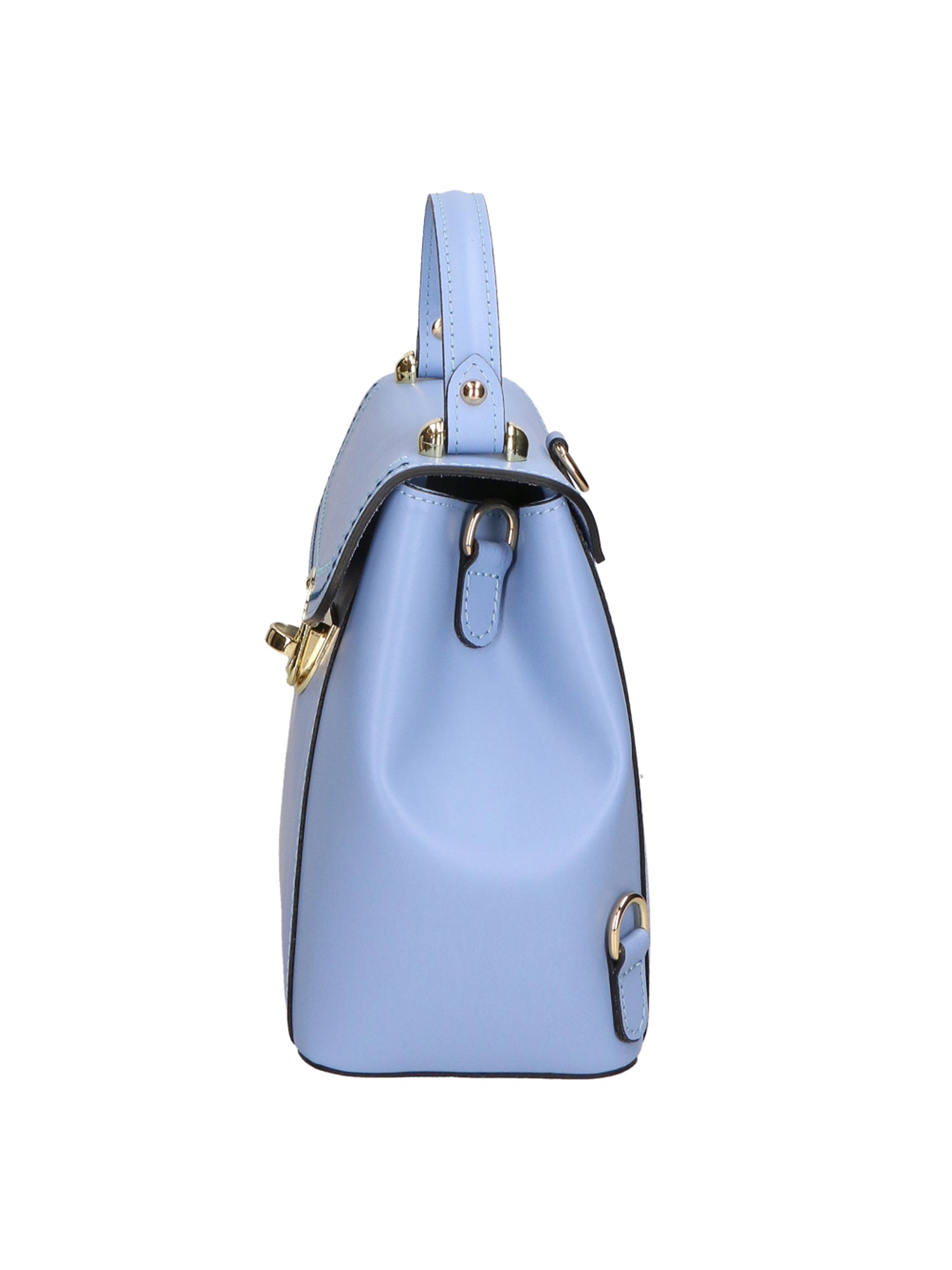 Giuditta Borsa a mano da donna 100% pelle 05937-L220 AZZURRO Gave Lux
