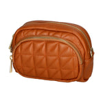 Ancilla 05305-S44 CUOIO Pochette da donna in vera pelle Gave Lux