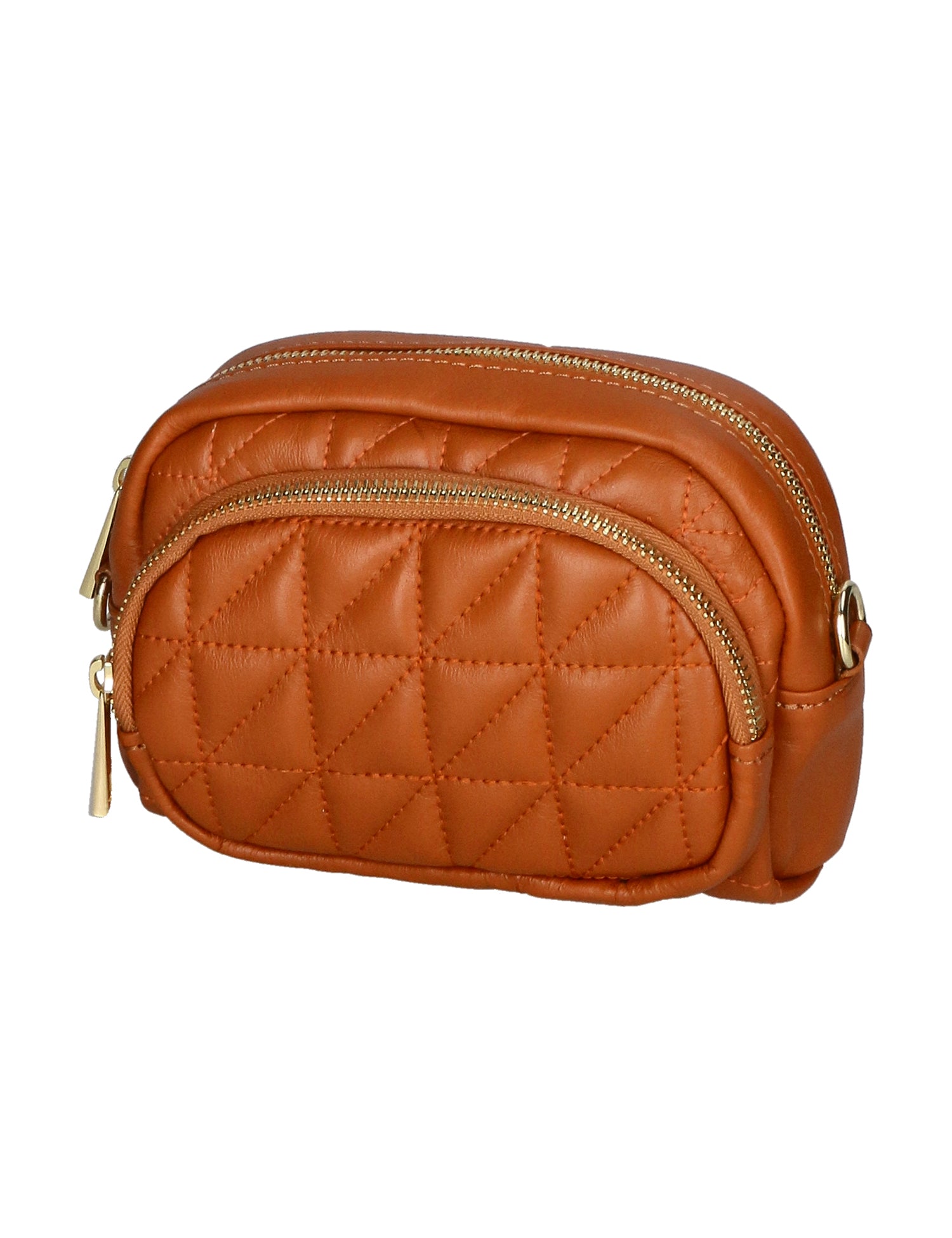 Ancilla 05305-S44 CUOIO Pochette da donna in vera pelle Gave Lux