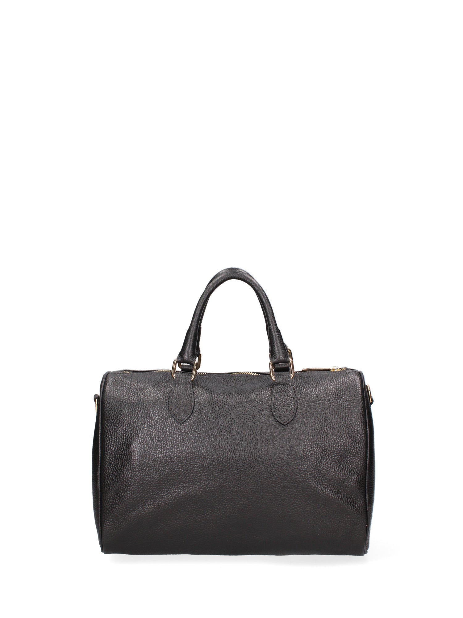 Borsa a mano da donna 100% vera pelle JR-W-1156-JRDO-BLACK + GOLD John Richmond