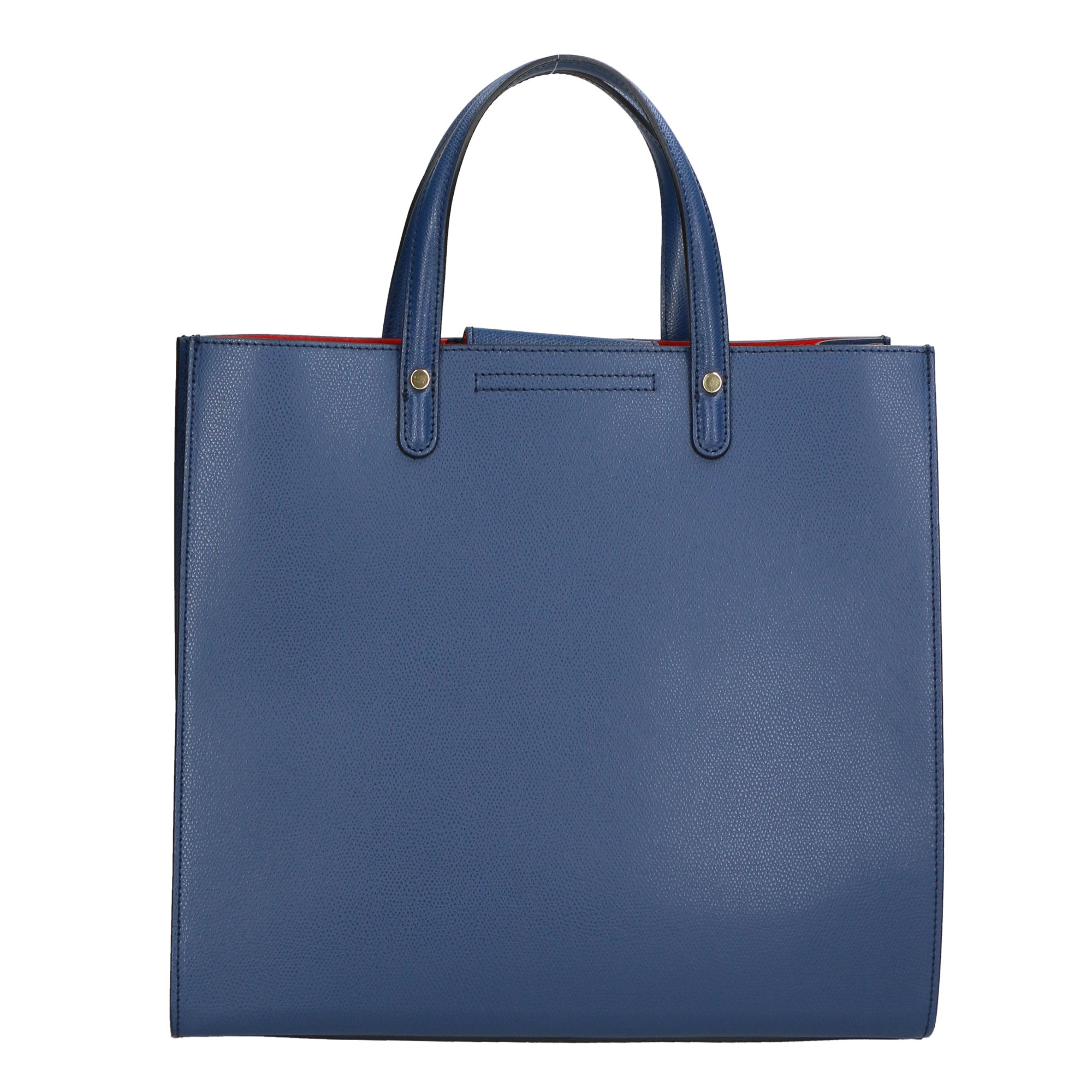 Borsa a mano da donna 100% pelle artigianale MYB-6015-FW-P 634 BLUJEANS My Best Bag