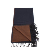 Albaña SRP038-BLU+MARRONE Sciarpa donna 72% Poliestere 30% Viscosa Gave Lux
