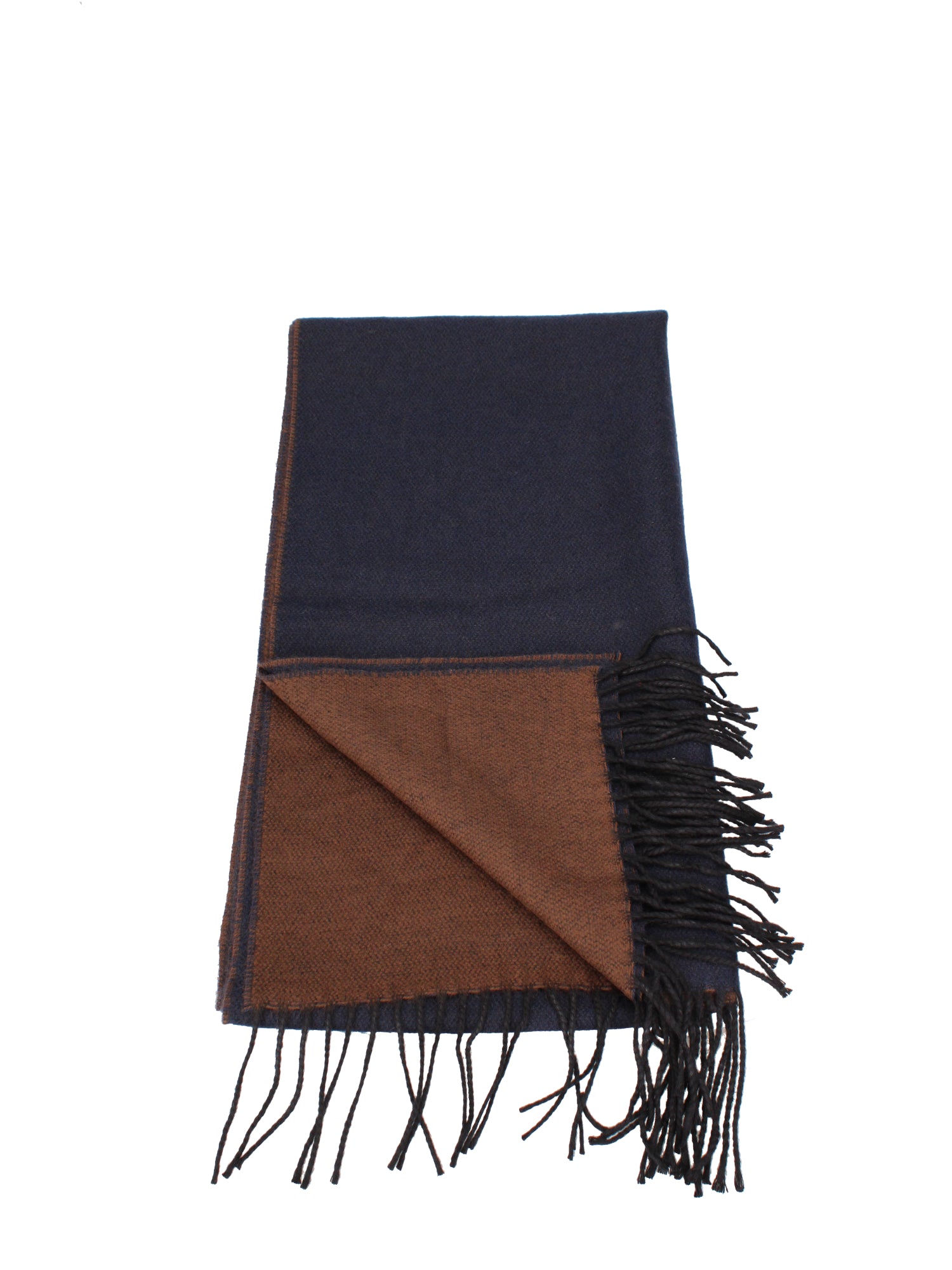 Albaña SRP038-BLU+MARRONE Sciarpa donna 72% Poliestere 30% Viscosa Gave Lux