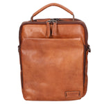 Borsa a mano unisex in vera pelle 100% Made in Italy SN5861647-TAN Santini Firenze