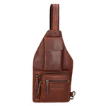 Marsupio da uomo in vera pelle Casual HILB-3338-T.MORO Hill Burry