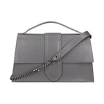 Lina Borsa a mano da donna Vera pelle 06517-GRIGIO Gave Lux
