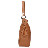 Bea Borsa a spalla da donna 100% pelle 05710-D17 CUOIO SCURO DARK COGNAC Gave Lux