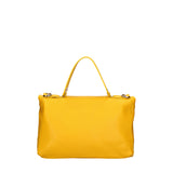 Convertible shoulder bag into a backpack for women in genuine leather Made in Italy 34x21x12 cm