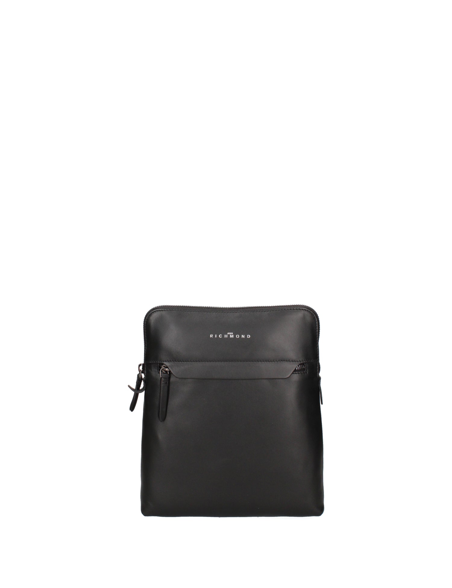 Borsa a tracolla uomo vera pelle Casual JR-B140-BLACK John Richmond