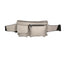 Aisha 04733-D86 GRIGIO PERLA PEARL GREY Marsupio da donna in vera pelle + canvas Gave Lux