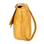 Veronica Borsa a spalla da donna Vera pelle 06519-D36 SENAPE Gave Lux