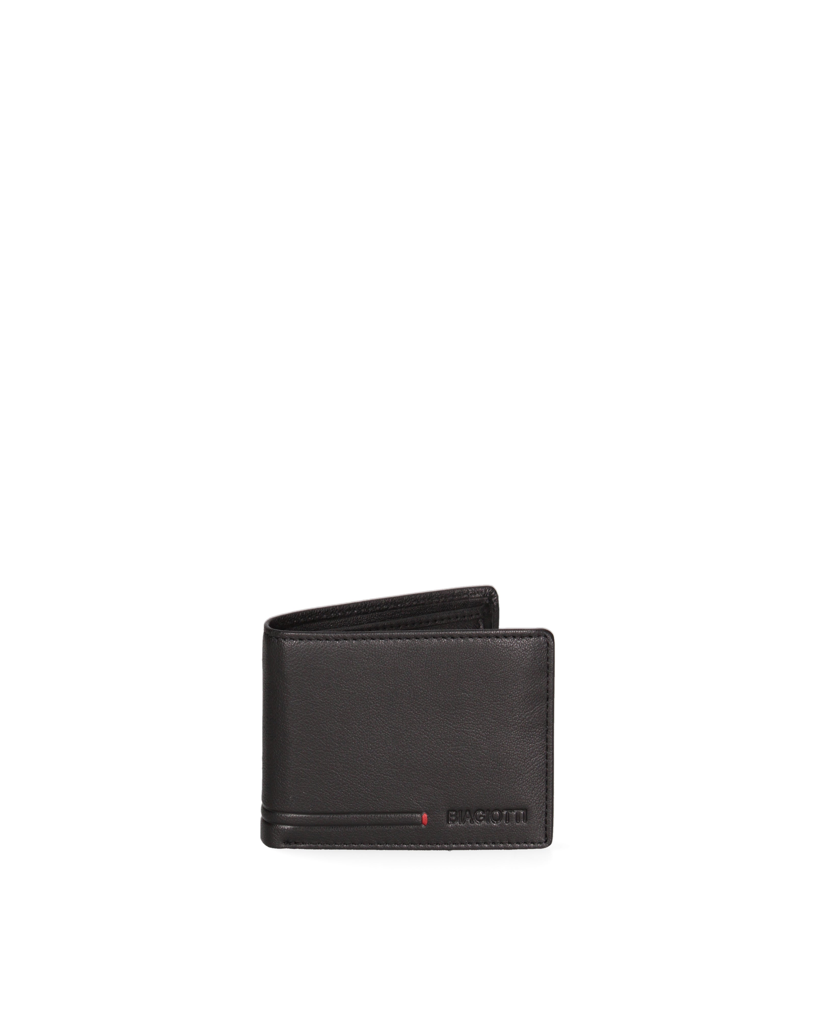 Portafoglio uomo in vera pelle Casual LB7671-44-NERO Laura Biagiotti