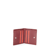 Portafoglio da uomo In Vera pelle Made in Italy 9,5x10,5x2 cm